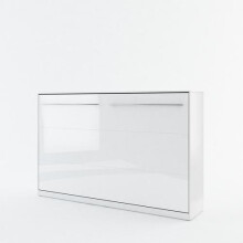 (White Gloss) CP-05 Horizontal Wall Bed Concept Pro 120cm