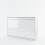 Arthauss (White Gloss) CP-05 Horizontal Wall Bed Concept Pro 120cm 1