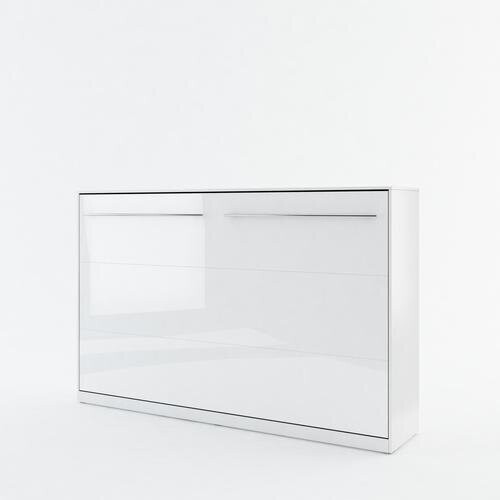 Arthauss (White Gloss) CP-05 Horizontal Wall Bed Concept Pro 120cm