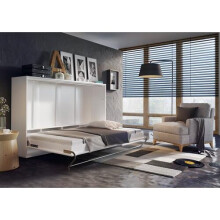 (White Matt) CP-05 Horizontal Wall Bed Concept Pro 120cm