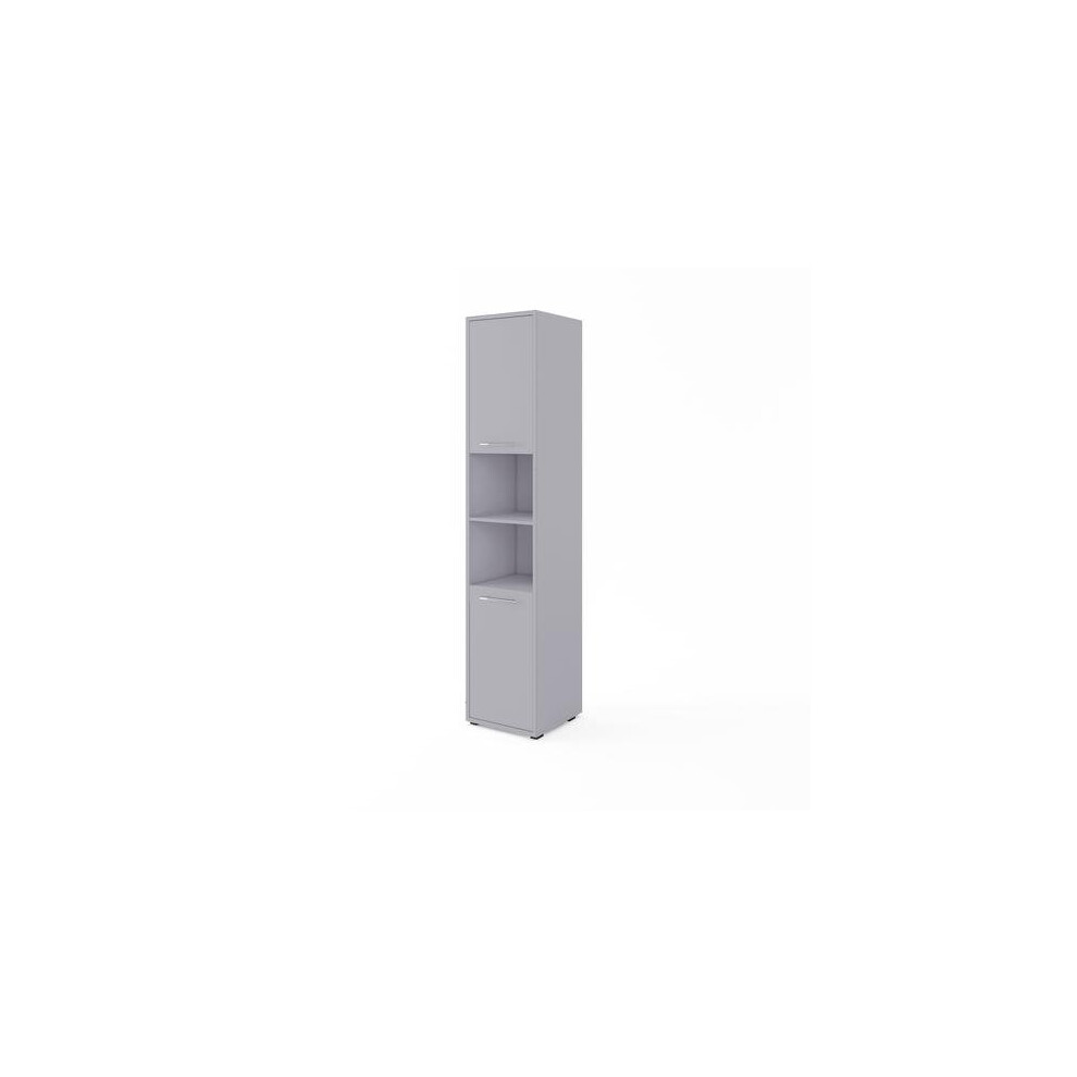 (Grey Matt) CP-08 Tall Storage Cabinet for Vertical Wall Bed Concept Pro