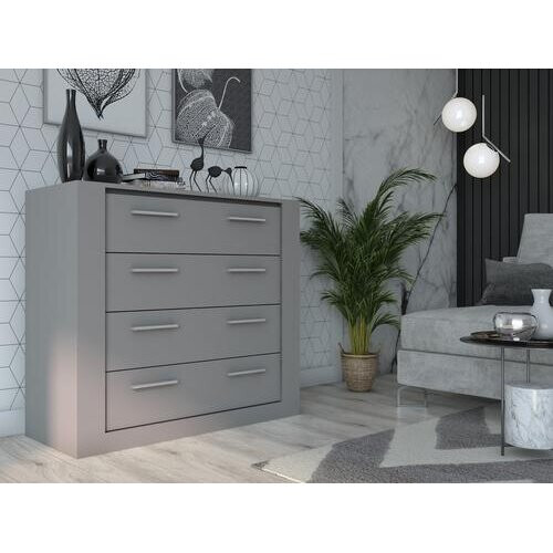 Arthauss (Grey Matt) Idea ID-10 Chest of Drawers