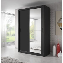 (Black Matt) Arti 4 - 2 Sliding Door Wardrobe 150cm