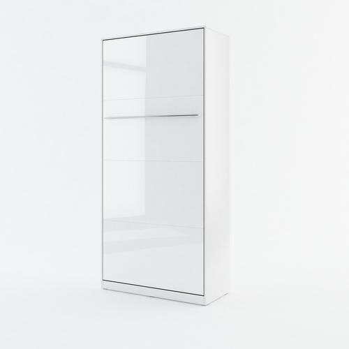 Arthauss (White Gloss) CP-03 Vertical Wall Bed Concept Pro 90cm