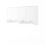 Arthauss (White Matt) CP-11 Over Bed Unit for Horizontal Bed Concept Pro 90cm 1