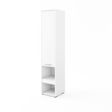 (White Matt) CP-07 Tall Storage Cabinet for Vertical Wall Bed Concept Pro