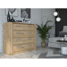 (Oak Shetland) Idea ID-10 Chest of Drawers