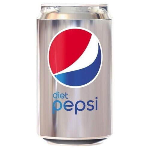 Pepsi Diet Pepsi Cans 330ml x 24