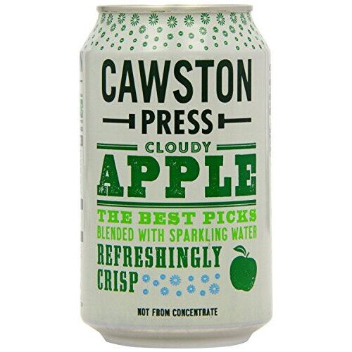 Cawston Press Cloudy Sparkling Apple Cans 24 x 330ml