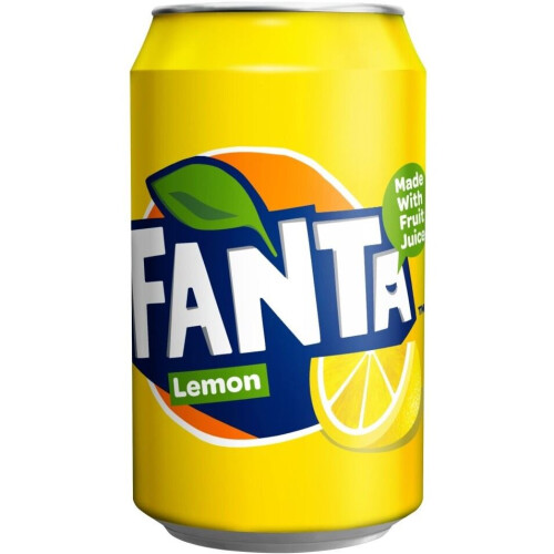 Fanta Lemon Cans 330ml x 24