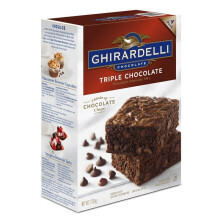 Ghirardelli Chocolate Chip Brownie Mix 2.26kg (4 x 566g)