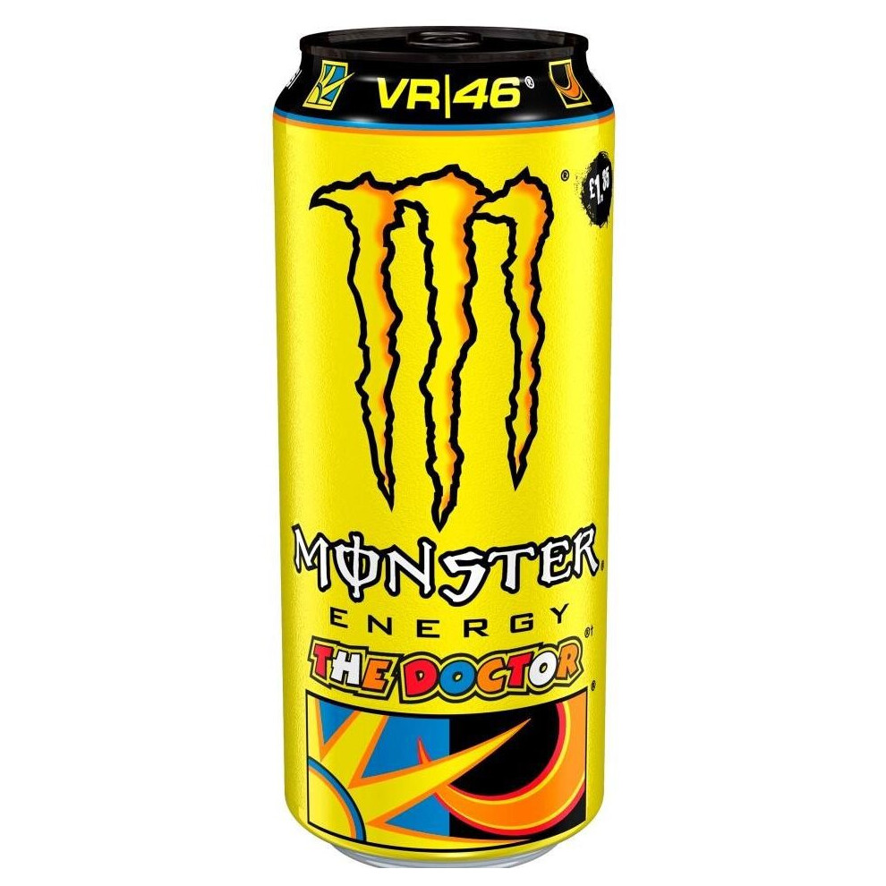 Monster The Doctor Energy Drink Can 500 ml (Pack of 12) 