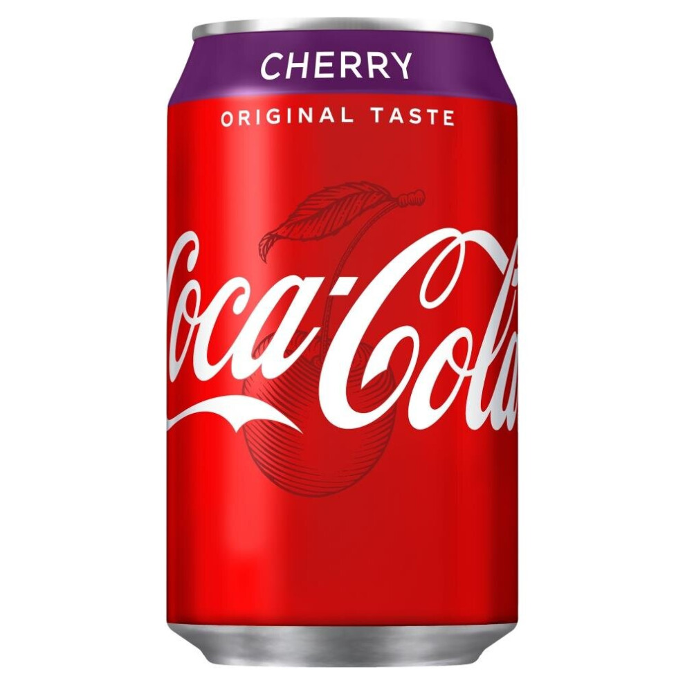 Cherry Coke Can 330ml x 24 