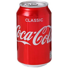 Coca Cola Classic Coke Can 330ml x 24