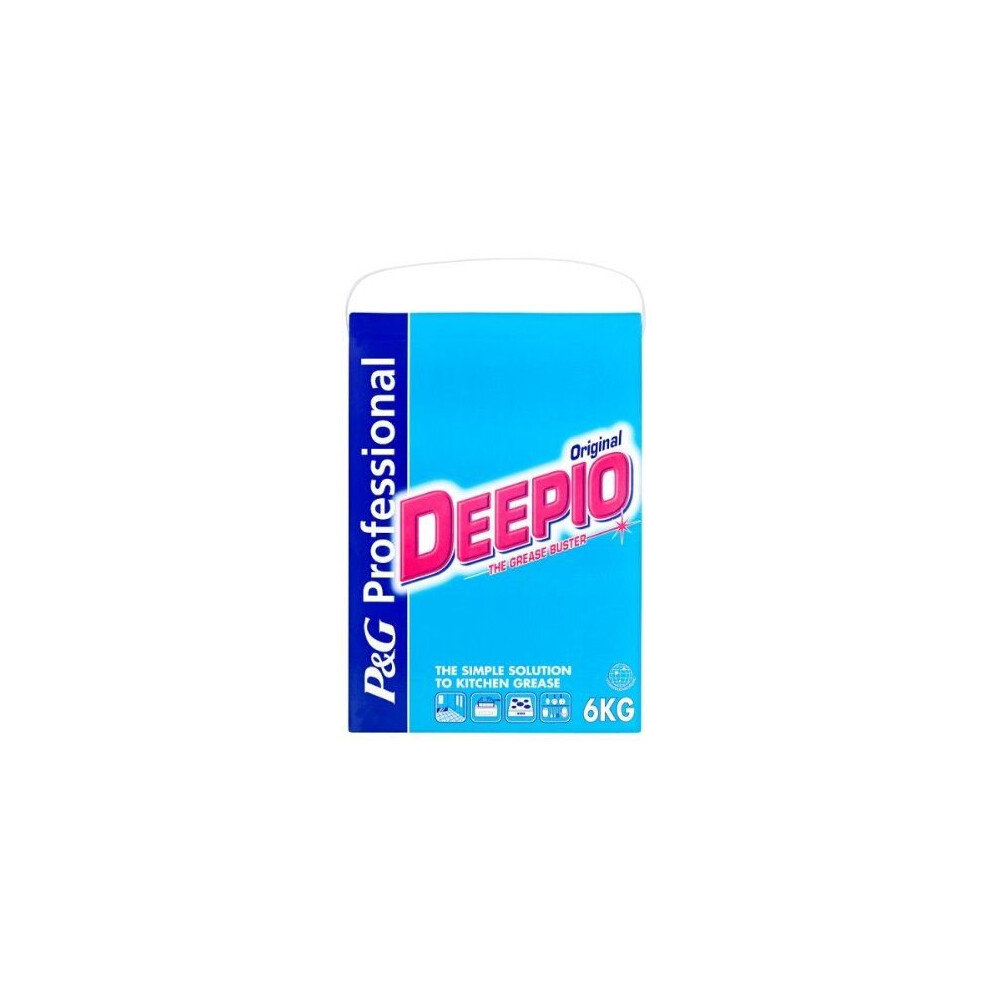 Deepio Professional Powder Degreaser Food Service Rewards Pack 6Kg 