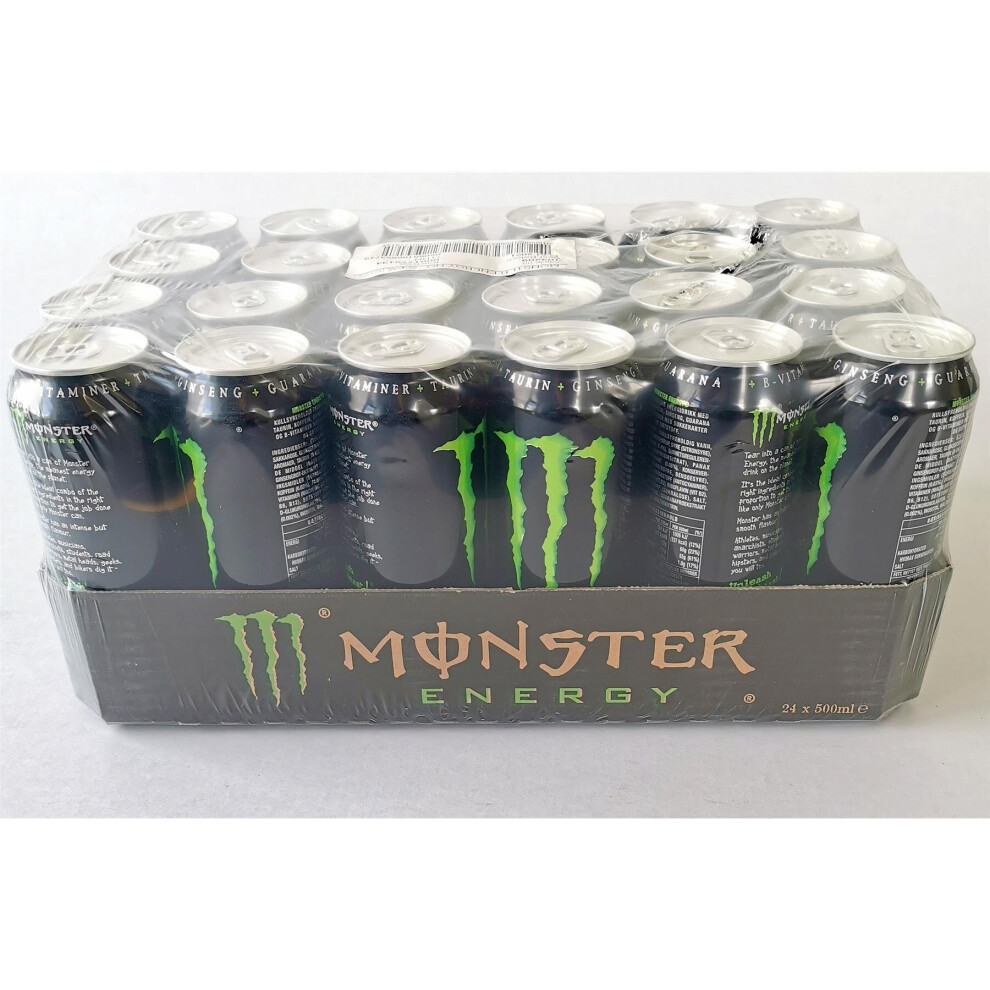 Monster Energy Drink Can 500 Ml (Pack Of 24)
