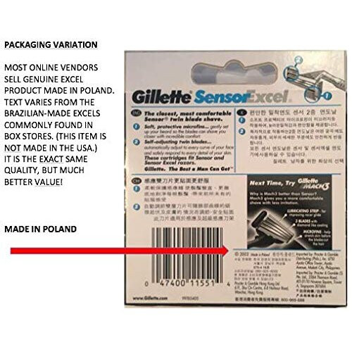 Gillette Gillette Sensor Excel - 10 Pack 1