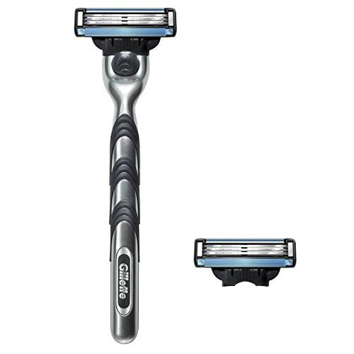 Gillette Gillette Mach3 Men's Razor Handle + 2 Blade Refills 1