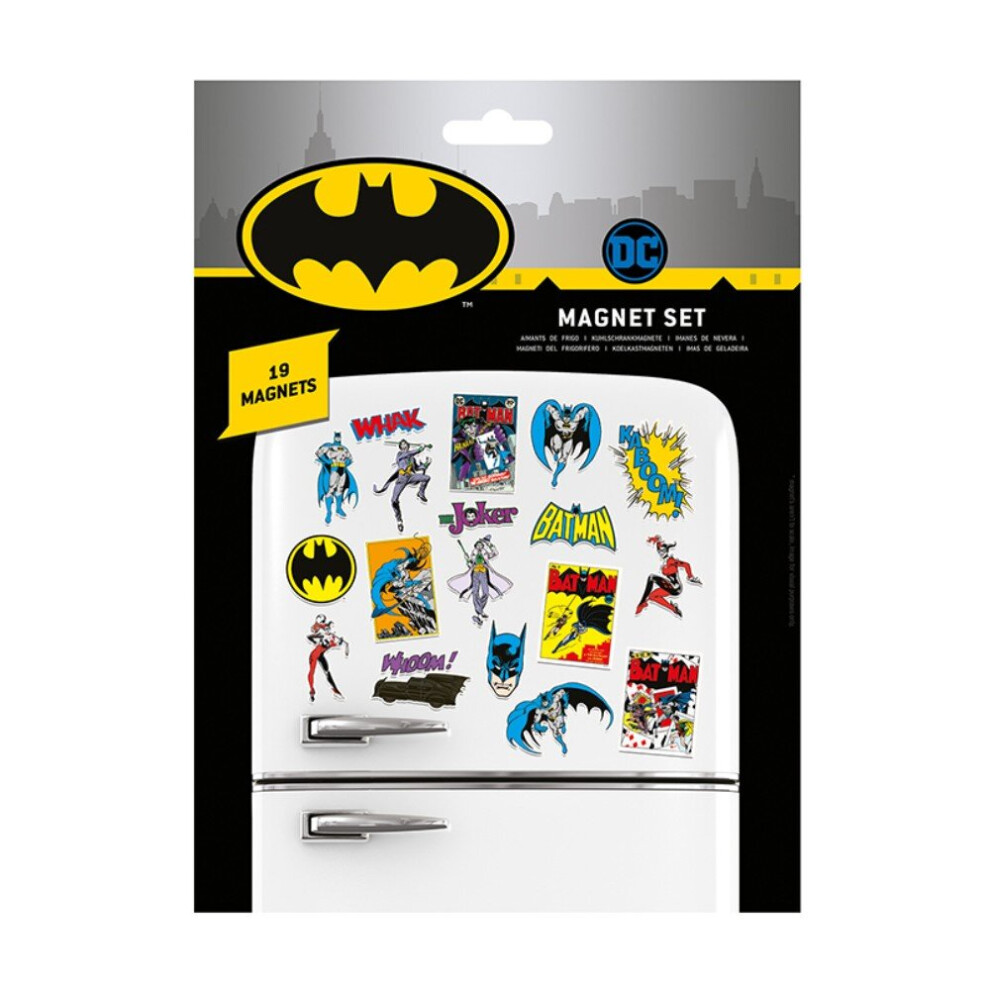 Official DC Comics: Retro Batman Magnet Set