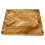 Herringbone Square Wood Rustic Trays Set of 2 4