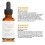 Eva Naturals Vitamin C Serum Plus 2% Retinol, 3.5% Niacinamide, 5% Hyaluronic Acid, 2% Salicylic Acid, 10% MSM, 20% Vitamin C - Skin Clearing Serum - 5