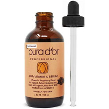 Pura D'or, 20% Vitamin C Serum, 4 fl oz (118 ml)