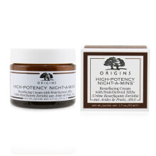 Højpotent Night-a-mins eksfolierende creme med frugtbaserede AHA'er – 2-i-1 natcreme og peeling – 50 ml