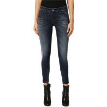 (W24) DIESEL SLANDY 084MZ Womens Denim Jeans Super Slim Faded Trouser Casual Blue Pant