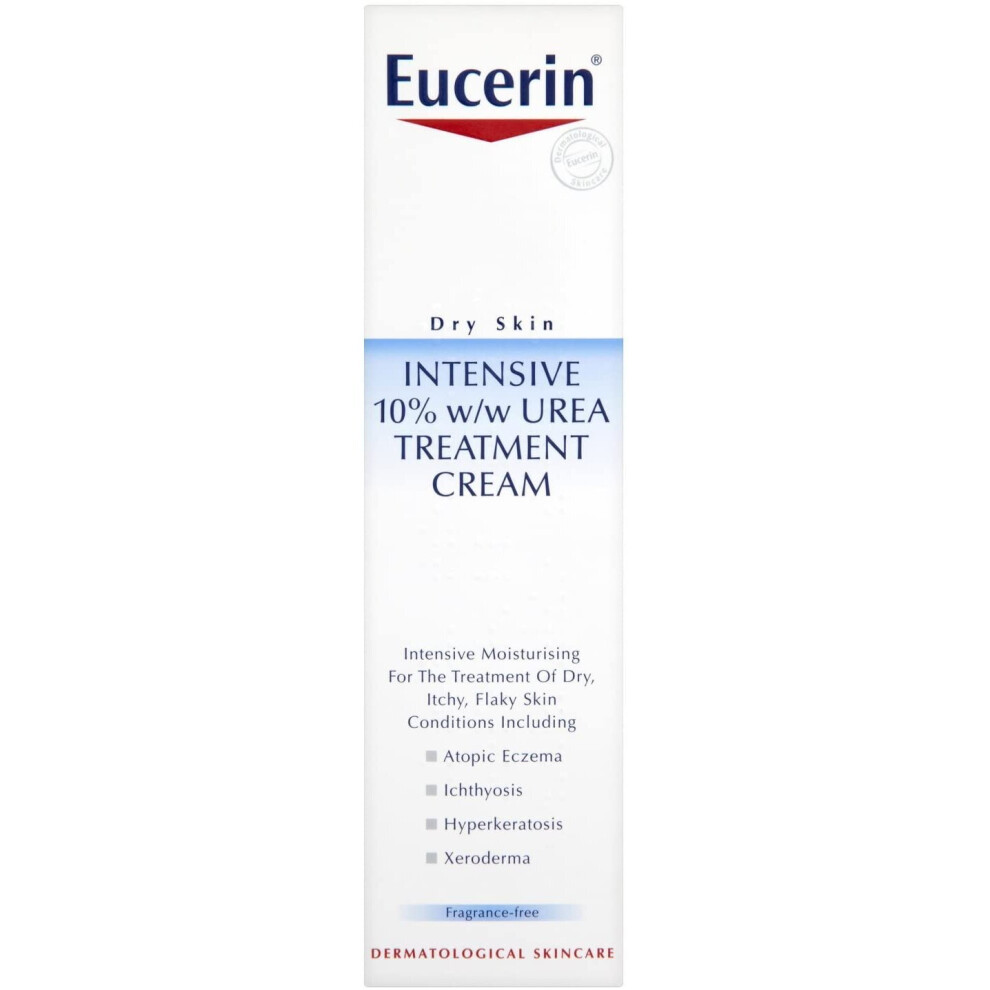 Eucerin Dry Skin Intensive 10% w/ w Urea Treatment Cream 100ml Intensive 10% w/ w Urea Treatment Cream 100ml