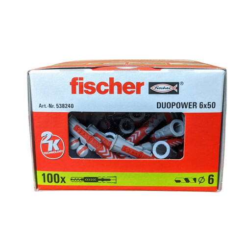 Fischer FISCHER DUOPOR 6x50mm (100 stk)