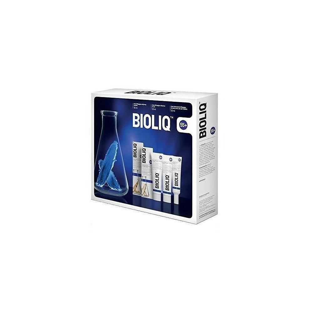 Bioliq Set 55+, Lifting And Nourishing Day + Night + Eye Cream