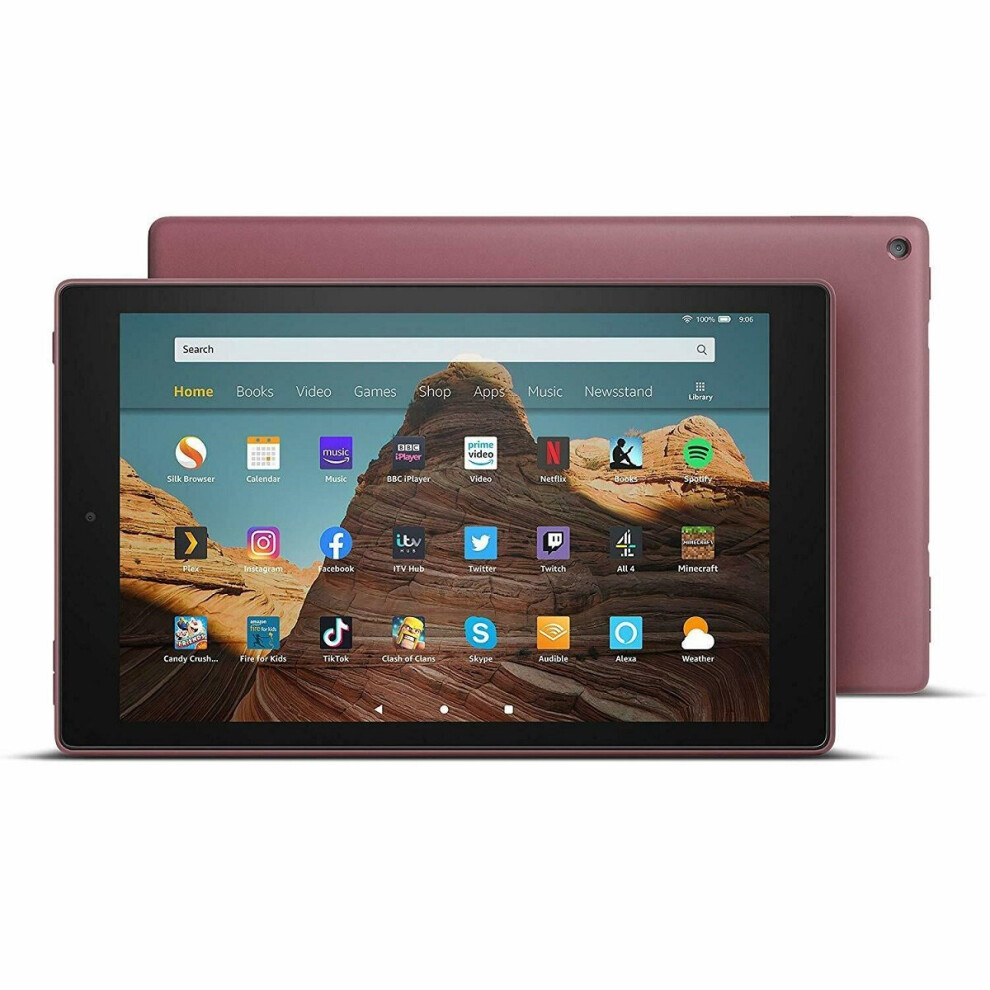 2019 Amazon Fire HD 10 Tablet 10.1" 32GB - Plum