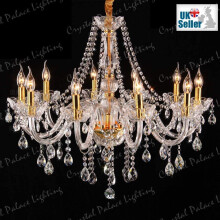 (6 Arms) 8005 Genuine K9 Crystal Chandelier CLEAR GOLDEN 2, 5, 6, 7, 8, 10 Arms