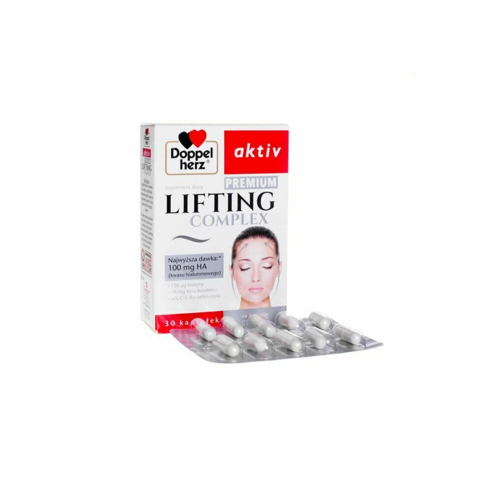 Sklep Polski Doppelherz Aktiv Lifting Complex Premium 30 Kap Anti Wrinkle Treatment