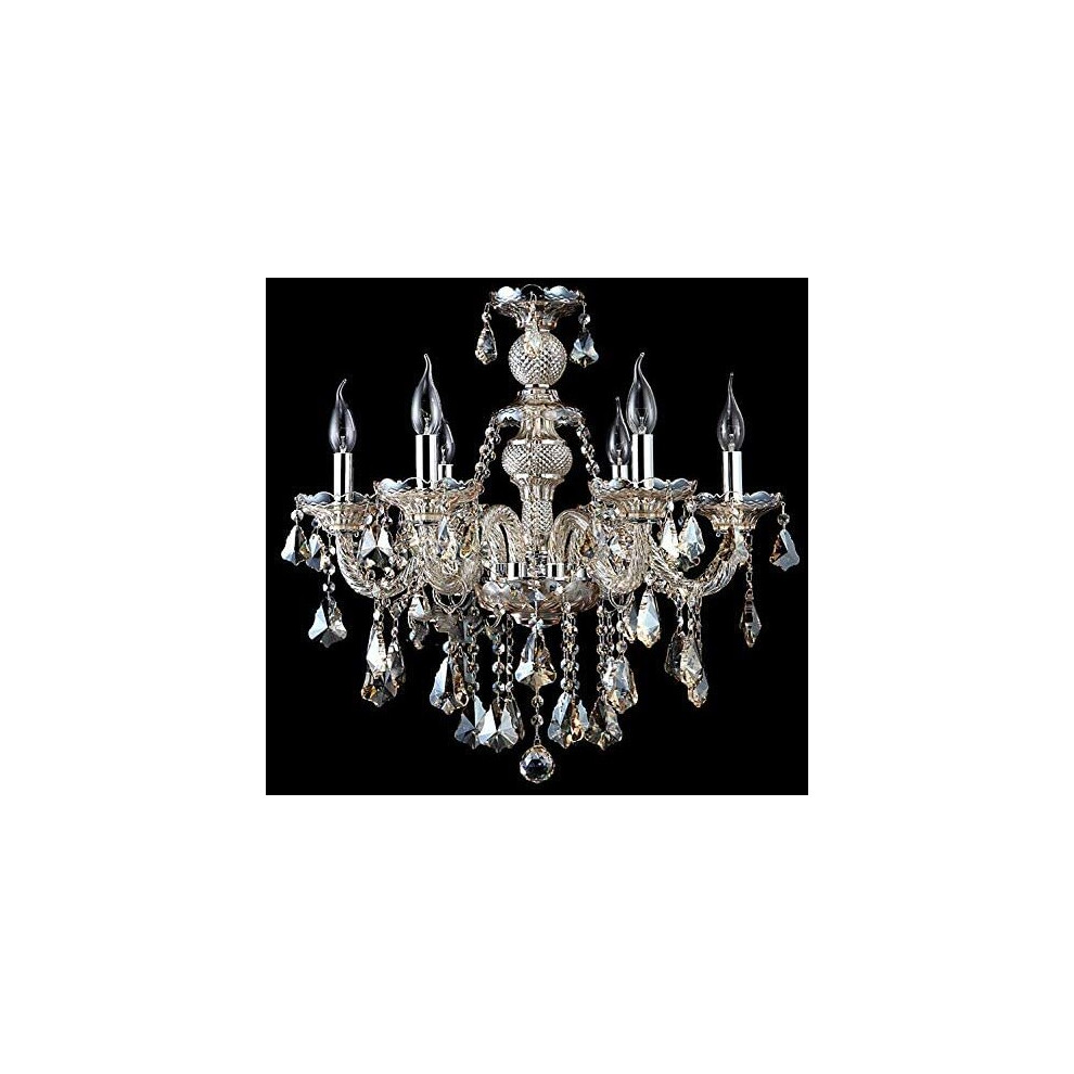 (8 Arms) 8118 Genuine K9 Crystal Chandelier Champagne 2, 5, 6, 7, 8,10,12,15, 18, 32 Arms
