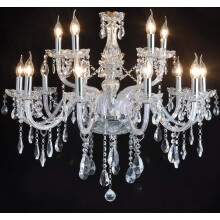 (15 Arms) 8006 Genuine K9 Crystal Chandelier Clear 2, 6, 8, 10, 15, 24, 32 ARMS