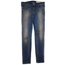 (W27) DIESEL SKINZEE LOW S R70X8 Womens Denim Jeans Casual Pant Slim Fit Blue Trouser