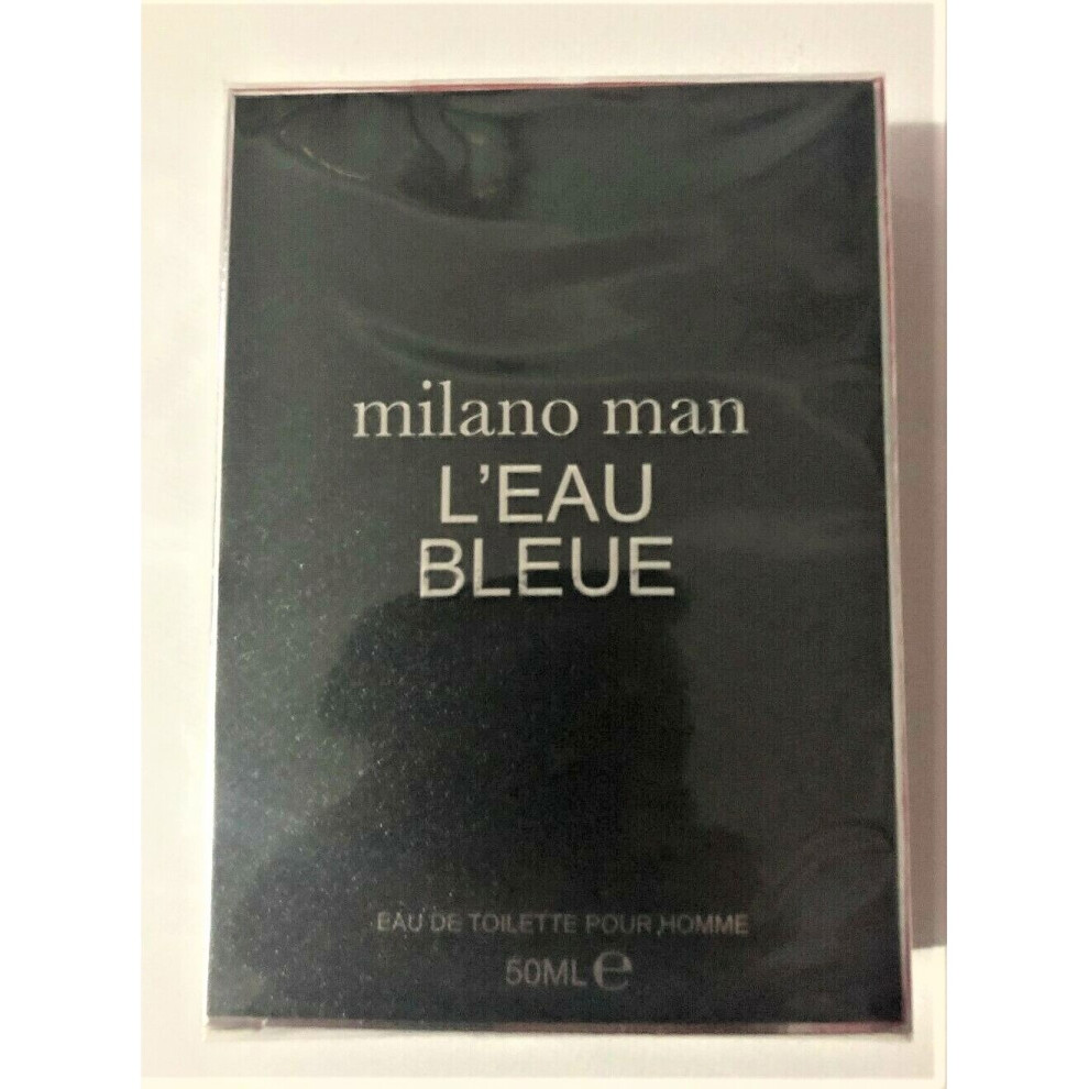 Milano Man L'eau Bleue - Eau De Toilette Pour Homme 50Ml Aftershave