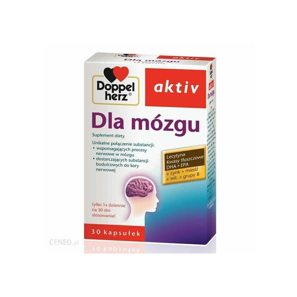 Sklep Polski Doppelherz Aktiv Dla Mozgu 30 Kap Menmag Neomag Testomag Olimp Colfarm Avet