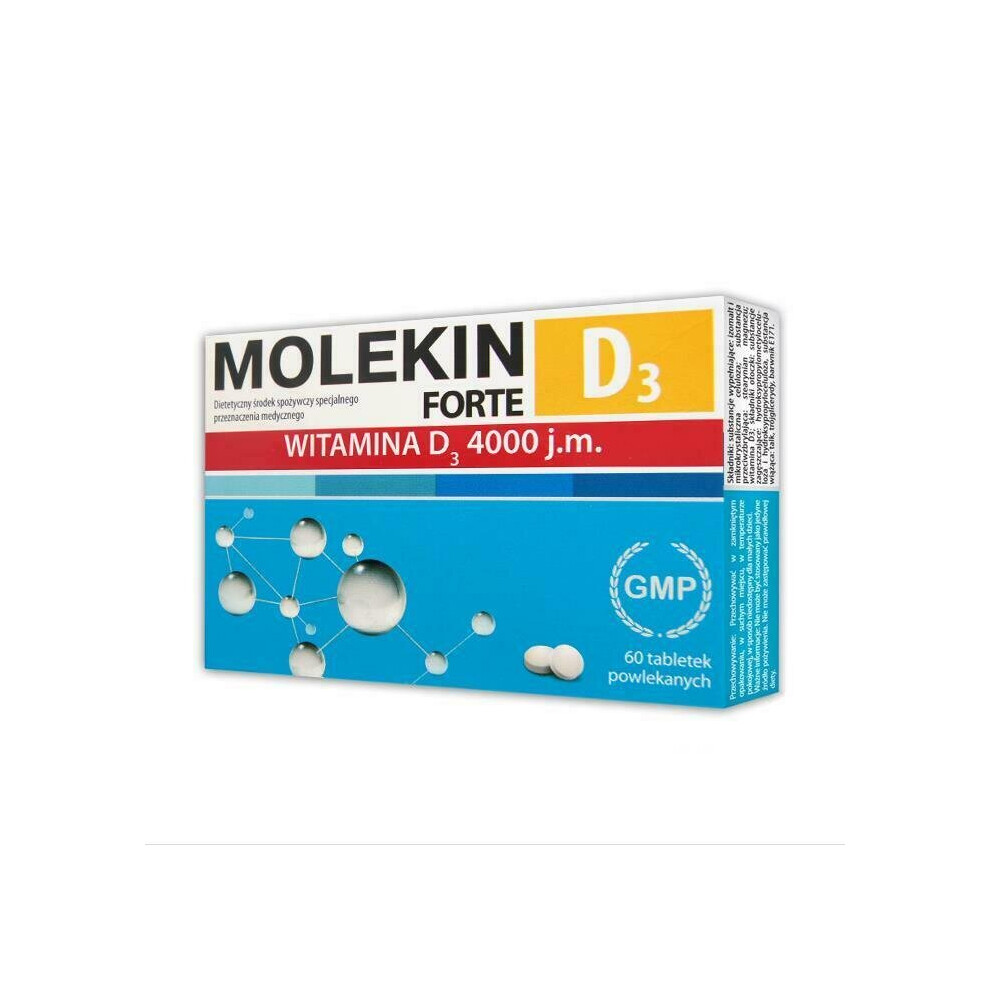 Sklep Polski Molekin D3 Forte 60 Tab Shortage Of Vitamin D3 Osteoporose Healthy Bones Kosci