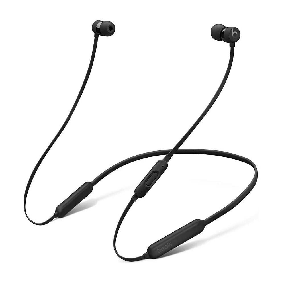 BeatsX Wireless Earphones - Apple W1 Headphone Chip, Class 1 Bluetooth, 8 Hours Of Listening Time - Black (Latest Model)