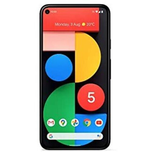 Google Google Pixel 5 Android Mobile Phone- 128 GB Black 1