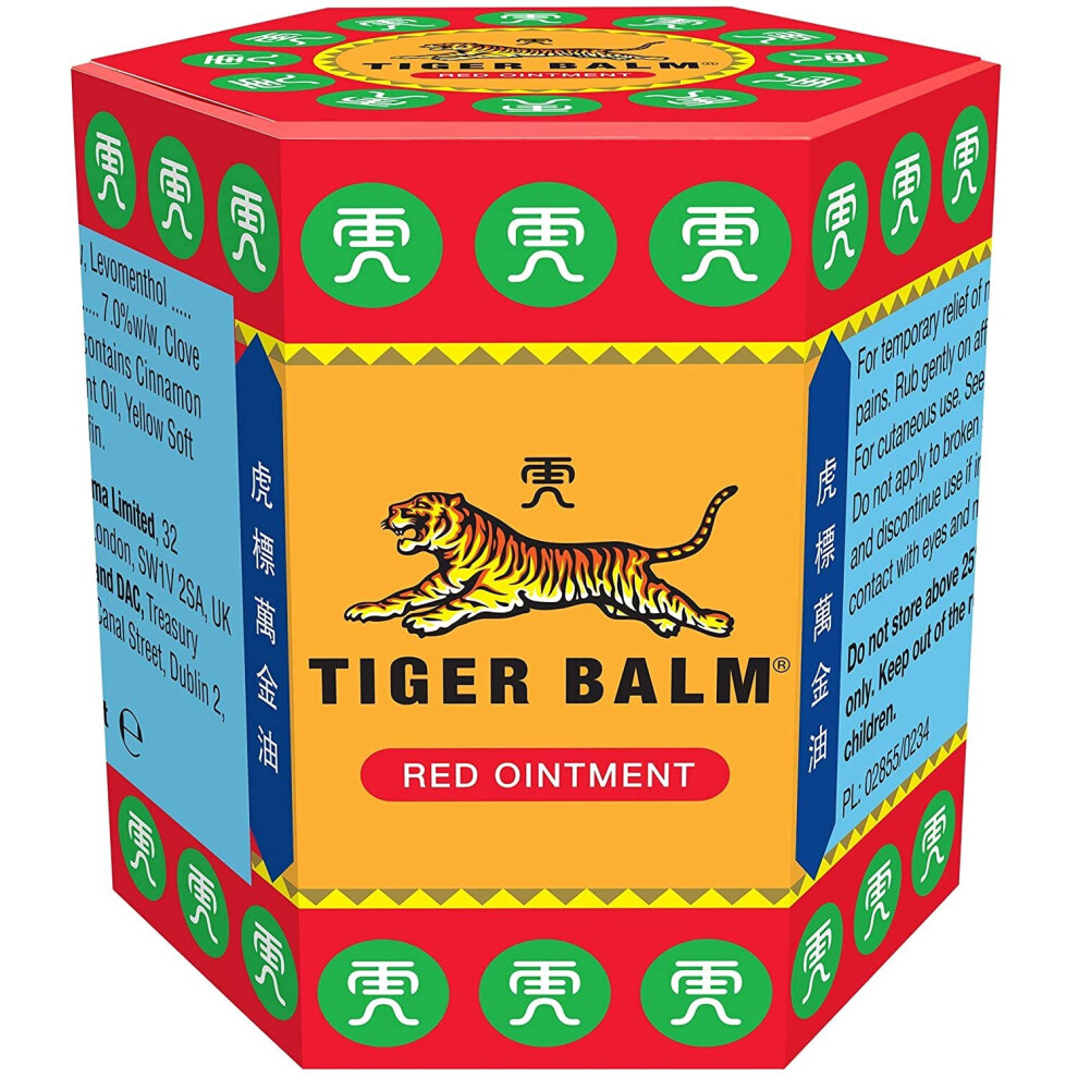 Tiger Balm, 30 g, Red