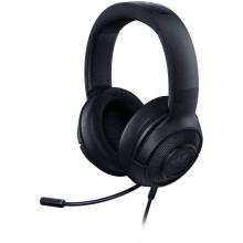 Razer Kraken X 7.1 Surround Sound Gaming Headset with Cross-Platform Compatibility - Ulta-Light Ergonomic Build at 250 g - Black