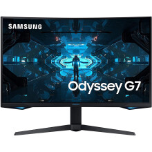 Samsung Odyssey G7 Curved Gaming Monitor, 27 Inch, 240hz, 1000R, 1ms, 1440p