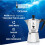 Bialetti Bialetti Moka Express Aluminium Stovetop Coffee Maker (3 Cup) 4