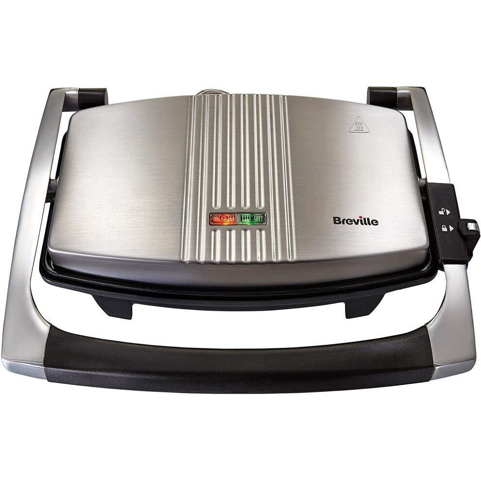 Breville Sandwich/Panini Press and Toastie Maker, Stainless Steel [VST025]