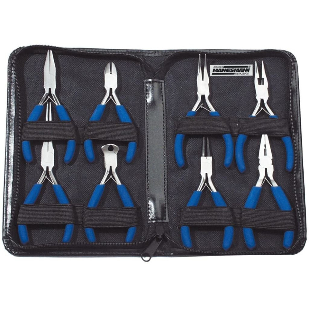vidaXL BrâÂºder Mannesmann 8 Piece Pliers Set 10808