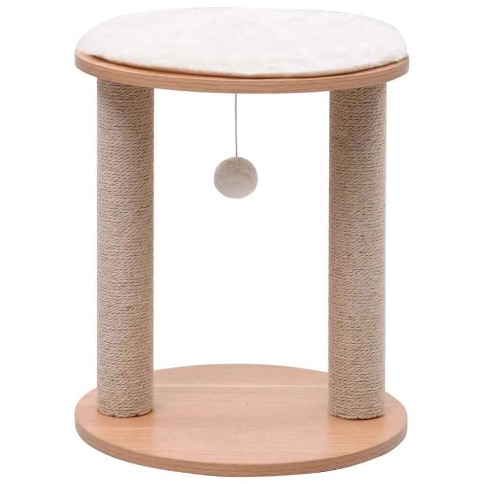 vidaXL  Small Cat Tree with Scratching Posts 44 cm