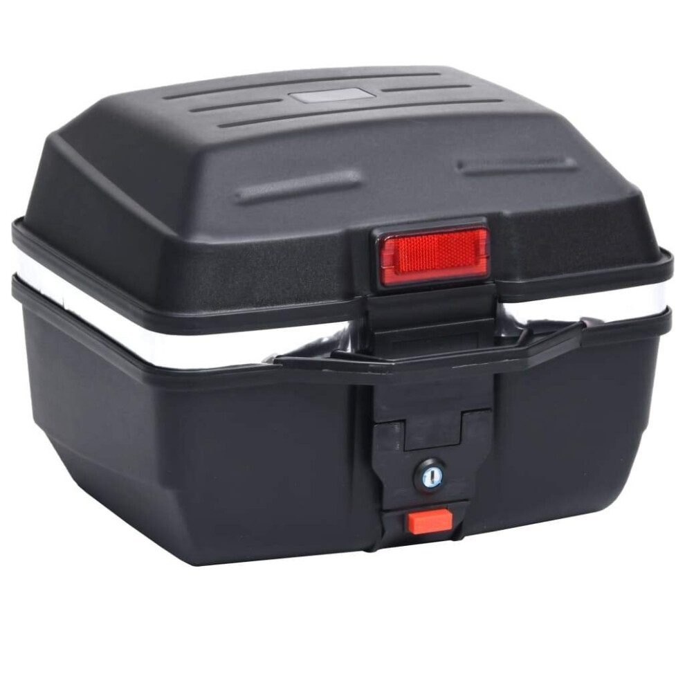 Vidaxl Motorbike Top Case 24 L For Single Helmet Motorcycle Bag Back Case 8720286008942